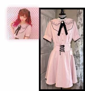 Liz Lisa Ribbon Blouse Doublefocus Suspender Skirt Jfashion Jirai Kei Gyaru Set